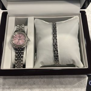 Citizen Eco-drive watch with matching bracelet